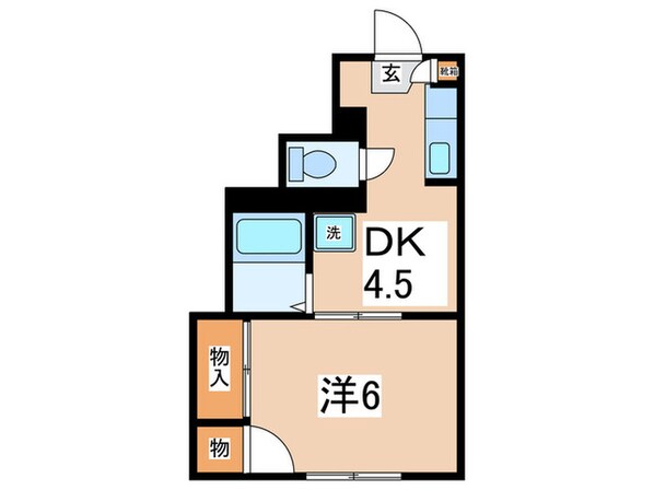 スコーレ橋本の物件間取画像